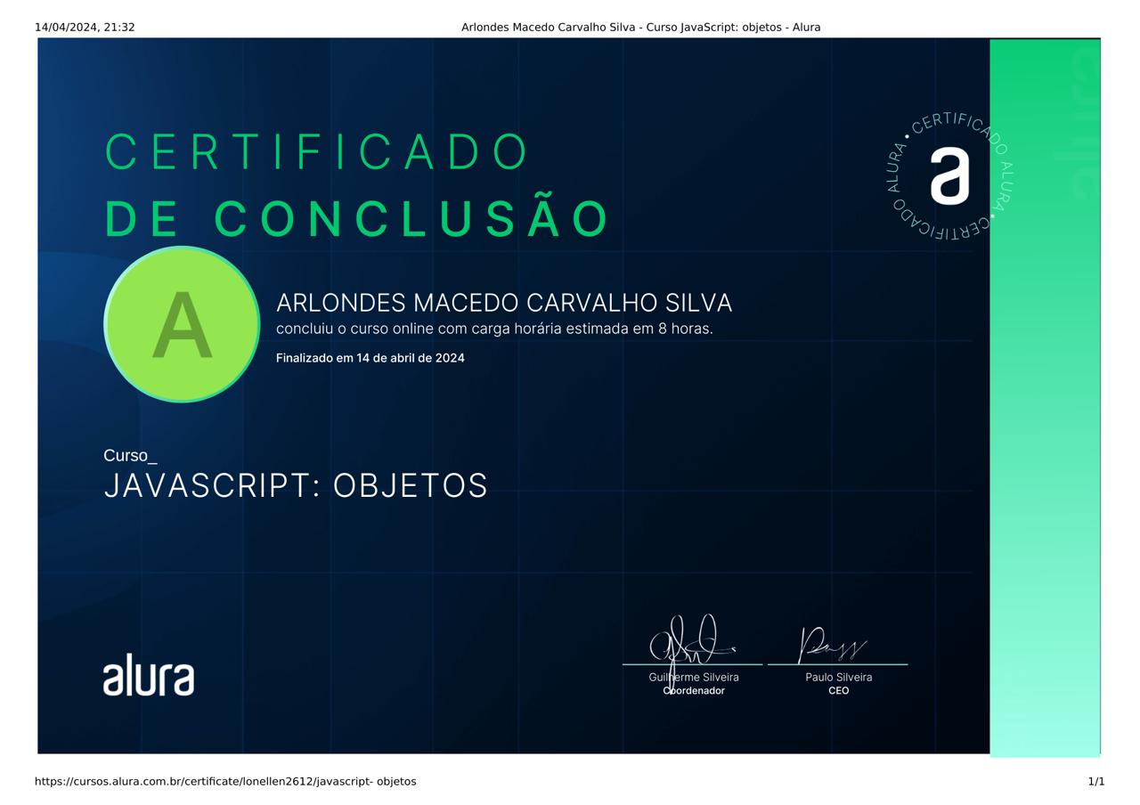 Certificado de JavaScript